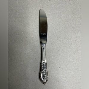 Rose Point Sterling Handle 1934 Butter Spreader  6 1/4 Wallace Silversmiths